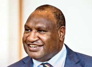 PNG Prime Minister James Marape