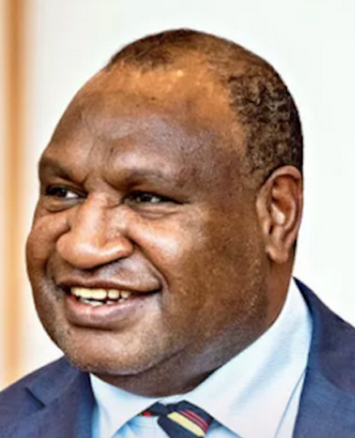 PNG Prime Minister James Marape