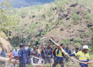 Koiari landowners in Central Province shut down the water and hydroelectricity supply