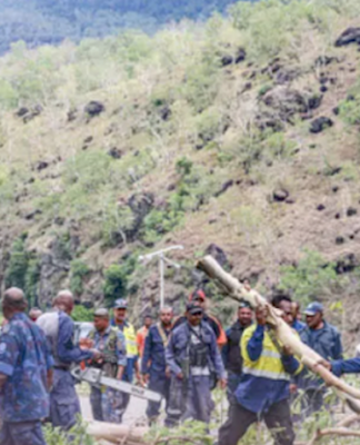 Koiari landowners in Central Province shut down the water and hydroelectricity supply