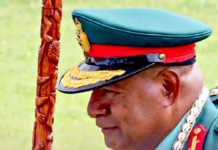 PNG's Major-General Mark Goina