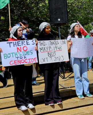 "There is no 'both sides' to a genocide"