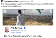 If re-elected, Labour would invite the Palestinian Ambassador