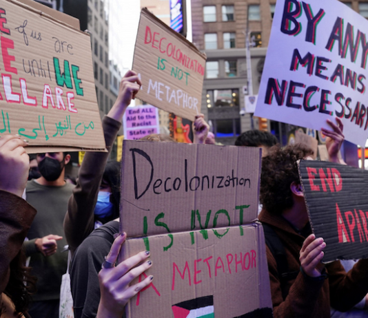 People across the world have taken to the streets to voice their solidarity with Palestinians