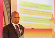PNG's Trade Minister Richard Maru