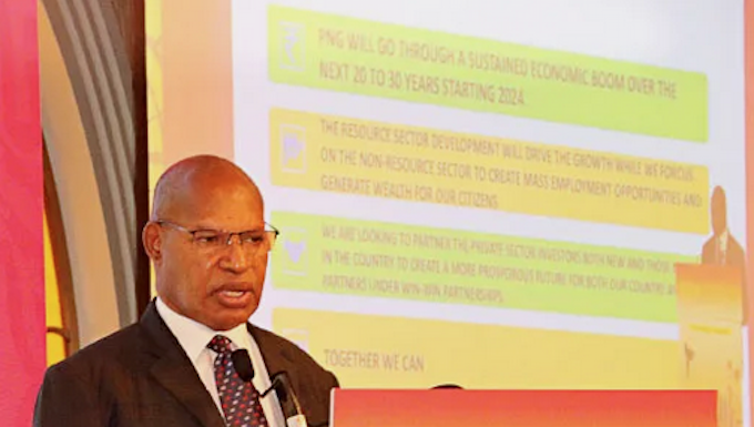 PNG's Trade Minister Richard Maru