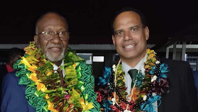 Charlot Salwai elected 4th prime minister of Vanuatu in three years Vanuatu's new Prime Minister Charlot Salwai (left) and Graon Mo Jastis Party's Ralph Regenvanu
