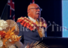 Prime Minister Sitiveni Rabuka speaks to the Fijian community in Sydney