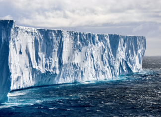 Ice in Antarctica's Weddell Sea