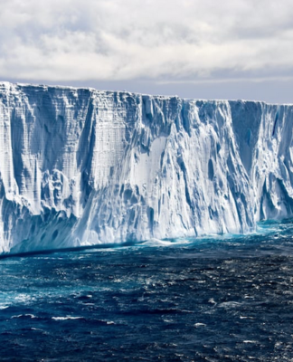 Ice in Antarctica's Weddell Sea