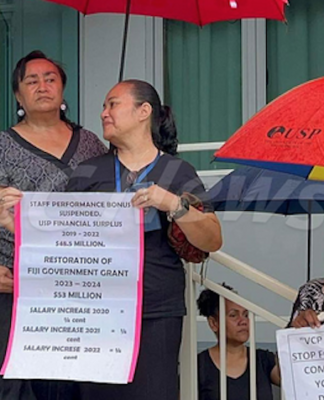 USP strike on the cards after council blocks staff papers in pay row Day two of the USP staff protest over pay fairness and leadership