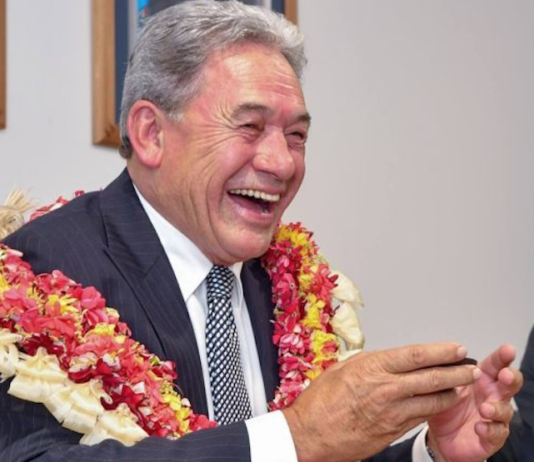 NZ's new Foreign Minister Winston Peters