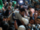 Families from across the West Bank gather in Ramallah for an upcoming prisoner release