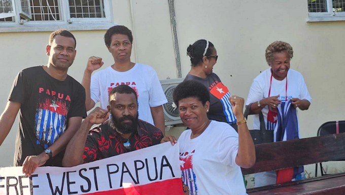Why West Papuans are raising a banned independence flag across Australia, NZ and the Pacific Piango Pacific activists in Fiji prepare their Morning Star flags