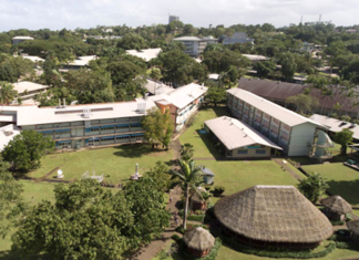 The University of the South Pacific's Laucala campus in Fiji