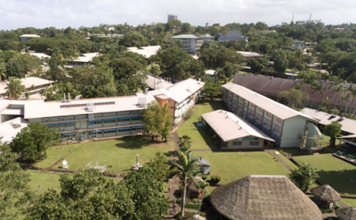 The University of the South Pacific's Laucala campus in Fiji