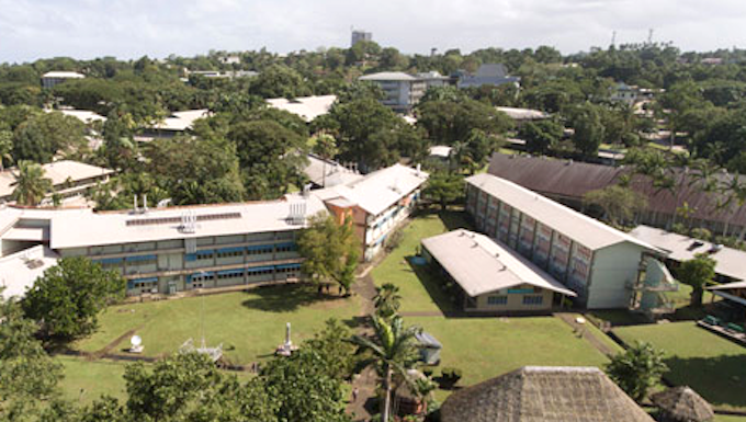 The University of the South Pacific's Laucala campus in Fiji