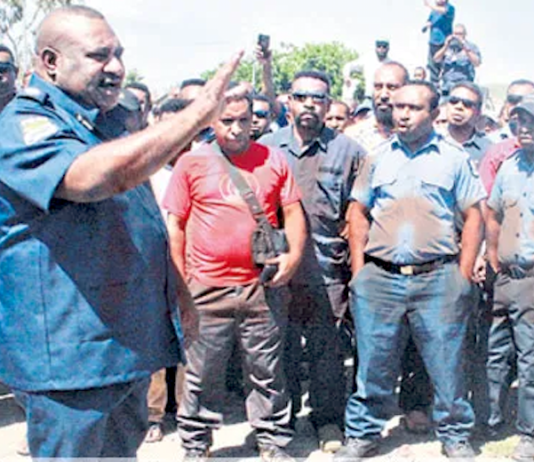 NCD police chief Assistant Commissioner Anthony Wagambie