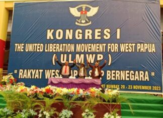 The ULMWP congress in Jayapura in November 2023