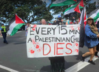 "Every 15 minutes a Palestinian child dies"