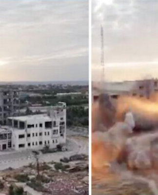 Israel blows up last university in Gaza as air strikes continue – call for full academic boycott The University of Palestine in Gaza City