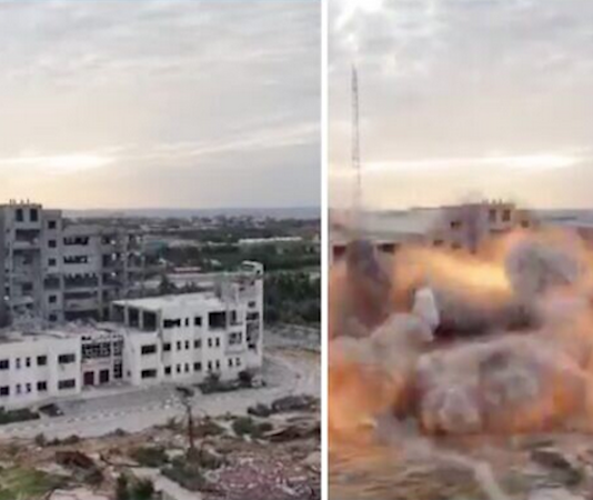 The University of Palestine in Gaza City