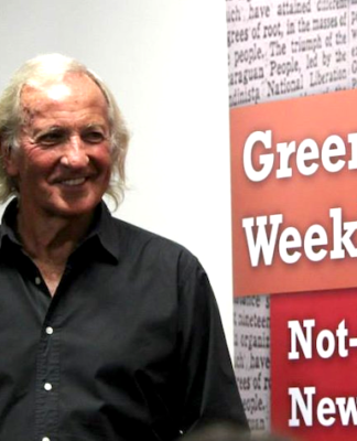 Vale John Pilger, at times a near-lone voice for truth against power Australian journalist John Pilger addressing a Green Left-hosted public forum in 2014
