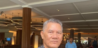 Former Tuvalu Prime Minister Kausea Natano