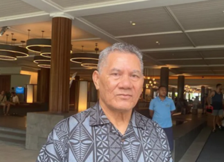 Former Tuvalu Prime Minister Kausea Natano