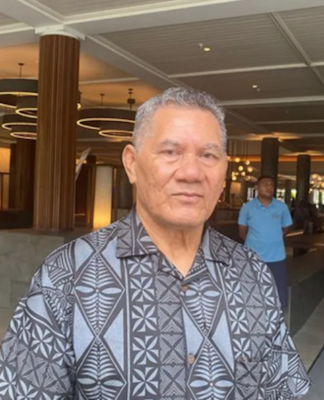 Former Tuvalu Prime Minister Kausea Natano
