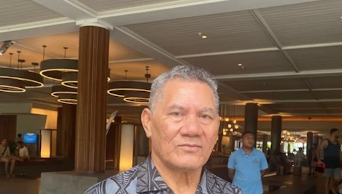 Former Tuvalu Prime Minister Kausea Natano