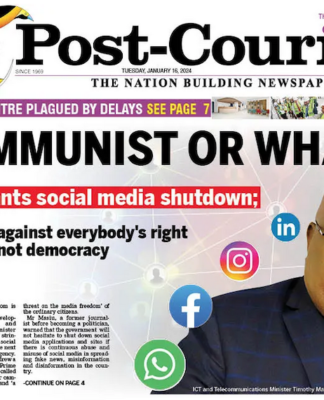 How the PNG Post-Courier reported the social media threat