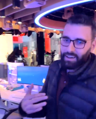 Palestinian photojournalist Motaz Azaiza from Gaza