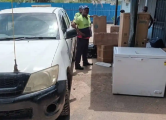 PNG police recover looted items