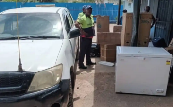 PNG police recover looted items