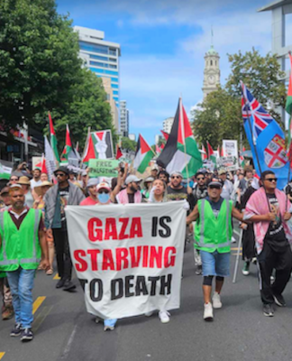 ICJ ruling an ‘indirect’ order for Israeli ceasefire in genocidal war, says legal analyst A protest calling for an immediate Gaza ceasefire in Auckland, New Zealand, last Sunday