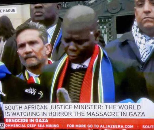 South African Justice Minister Ronald Lamola