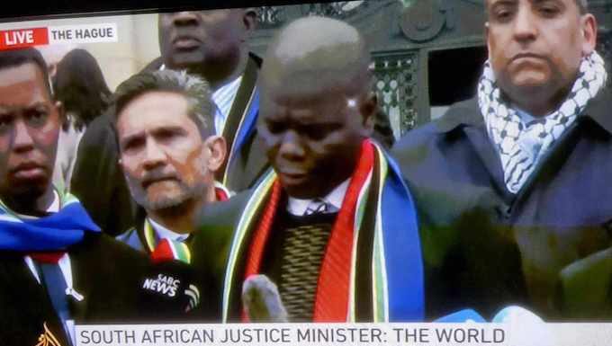 South African Justice Minister Ronald Lamola