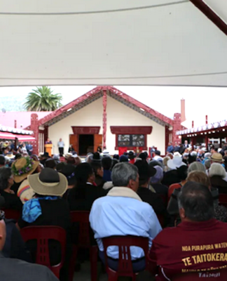 The Hui-ā-Iwi at Tūrangawaewae marae