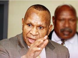 PNG's former opposition leader Belden Namah