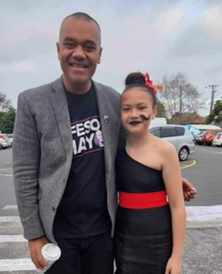Efeso Collins . . . ’empowering our rangatahi to think beyond the lines’