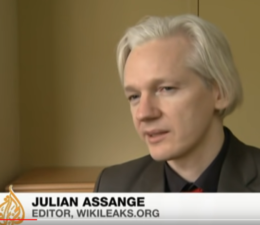 WikilLeaks founder Julian Assange