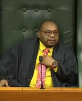 PNG's Acting Speaker Koni Iguan
