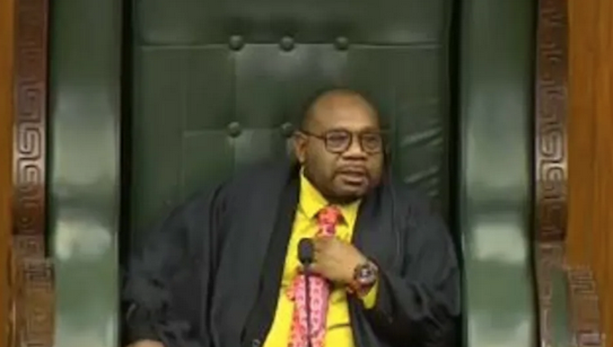 PNG's Acting Speaker Koni Iguan