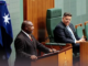 Marape thanks Australia for providing an ‘anchor’ for independent PNG PNG Prime Minister James Marape addressing the Australian Federal Parliament