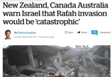 New Zealand, Canada and Australia warn that Rafah invasion would be 'catastrophic'