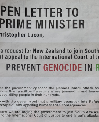 Palestinian foreign minister tells ICJ of ‘besieged, bombed and killed’ Gazans Today's open letter on Gaza in The Post to NZ Prime Minister Christopher Luxon