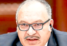 Former PNG prime minister Peter O'Neill