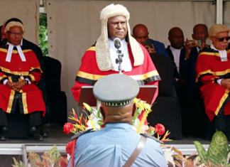 PNG's Chief Justice Sir Gibbs Salika