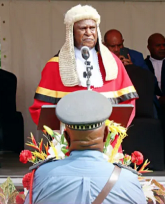 PNG chief justice urges Moresby governor Parkop to enforce law PNG's Chief Justice Sir Gibbs Salika